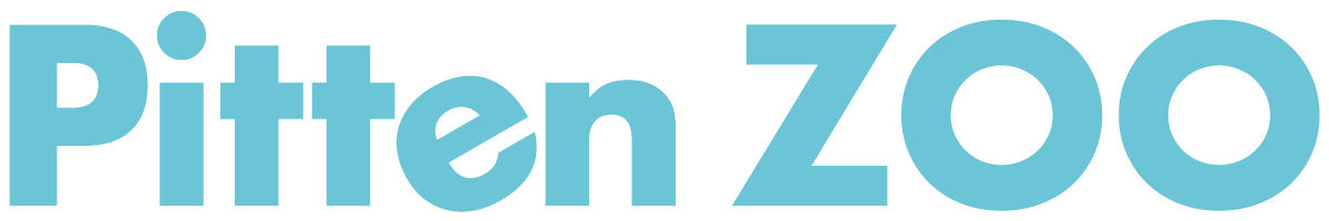 Pitten ZOO の空色のロゴ